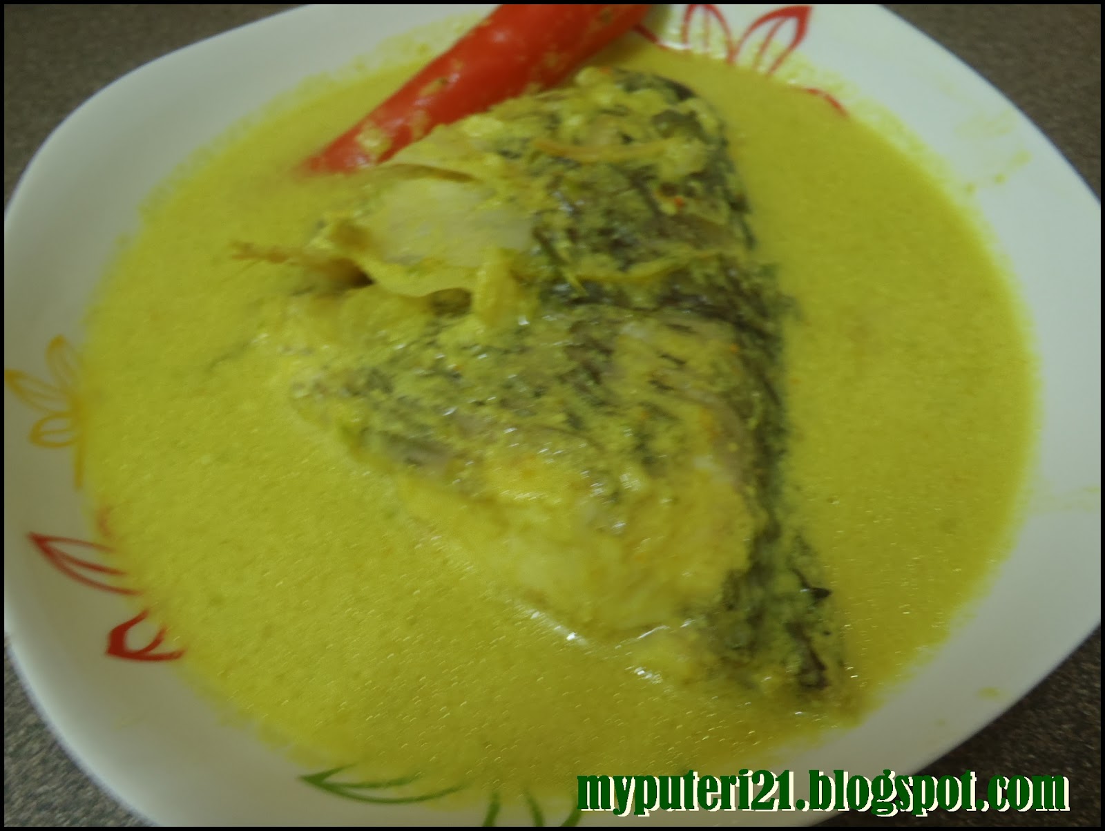 Masak Lemak Cili Api Talapia - Catatan Sue Izza