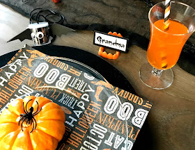 Black and Orange Halloween Party decorating ideas