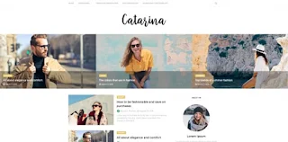 catarina blogger template