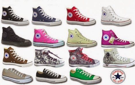 Gambar model sepatu converse all star untuk sekolah 