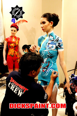 Body Painting Cheongsam Jakarta