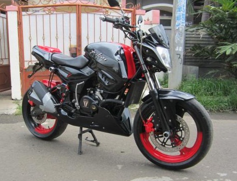 Pulsar full Modif street fighter Garang