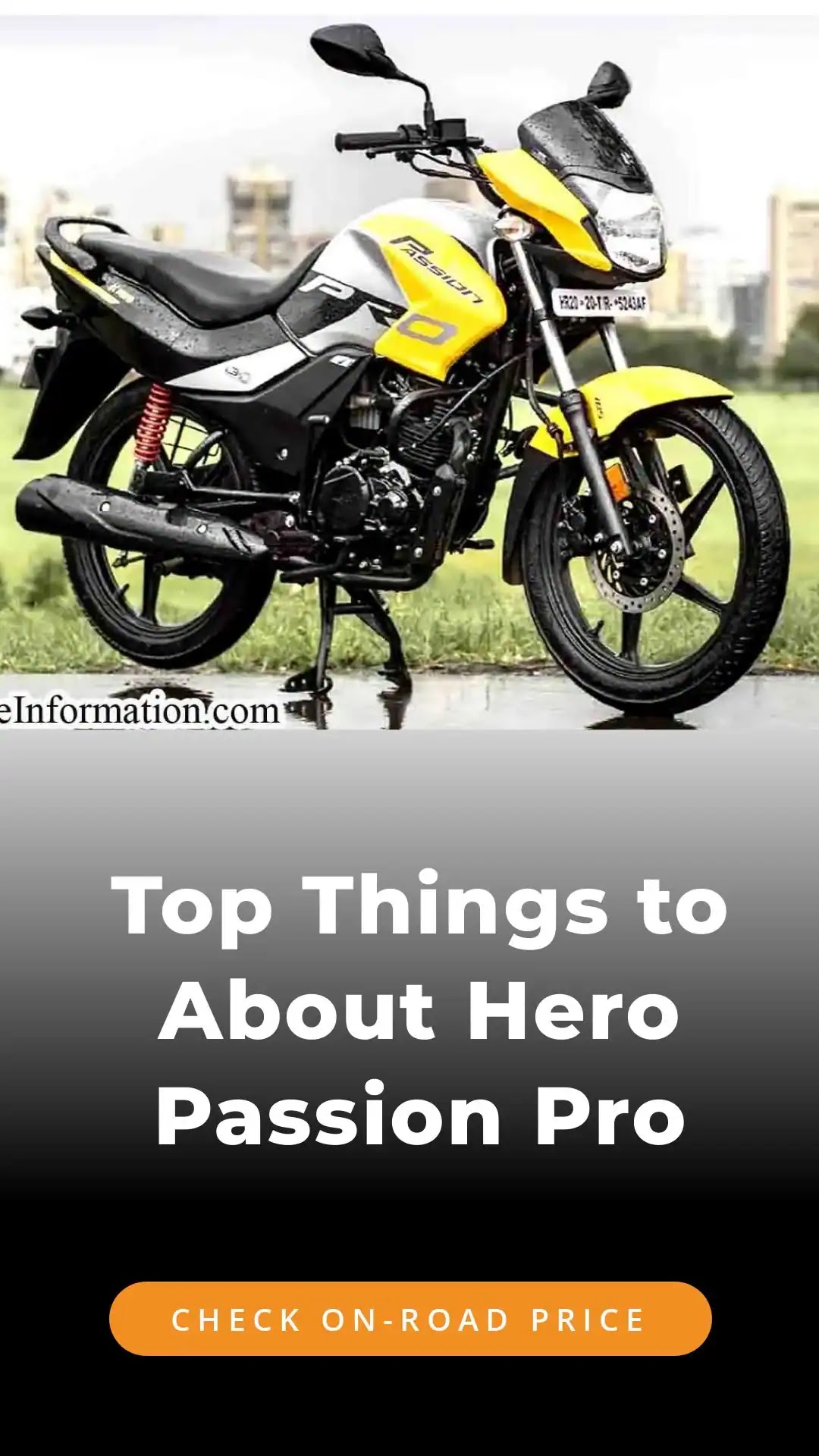 Hero Passion Pro