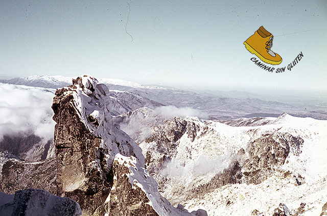 Cuerno del Almanzor en el Circo de Gredos el 7 de diciembre de 1975