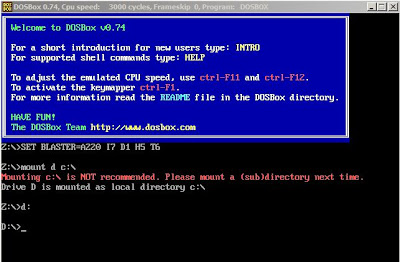 DosBox Turbo C On windows 7