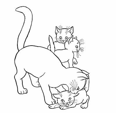 Cats Coloring Pages Picture