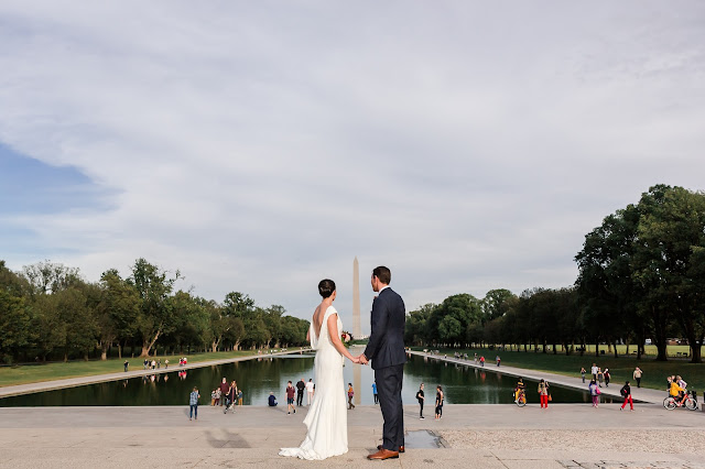 Washington DC Elopement at the DACOR Bacon House and Lincoln Memorial by Heather Ryan Photography