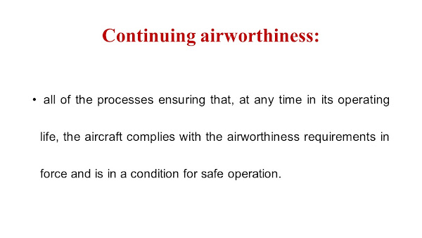 What is continuing airworthiness