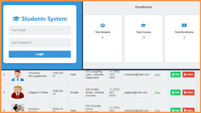 PHP - Student Management System Source Code