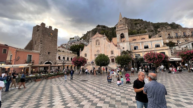 Taormina Square, Sicily