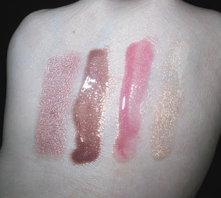 mac colour craft lipstick and lipglass swatches