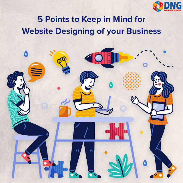 Website designing of your business