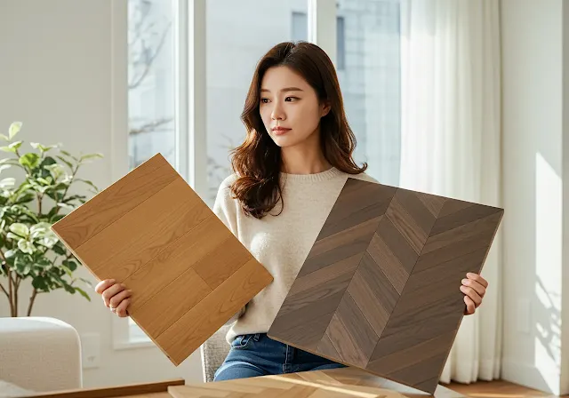 장판과 강마루 차이 한눈에 정리!