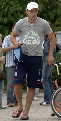 Model Lukas Podolski