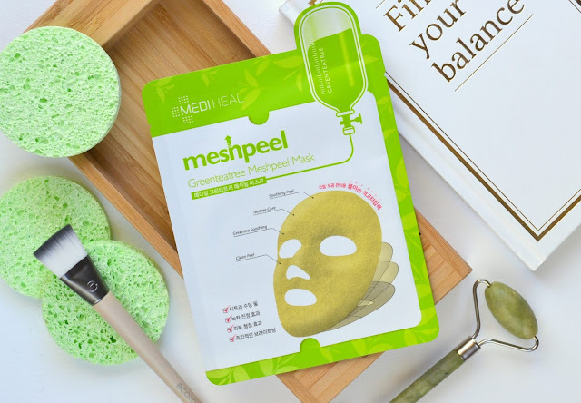 Mediheal Greenteatree Meshpeel Mask Review