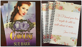 Blog Tour Prizes for Caroline, Pride & Prejudice Continued, Book One by Sue Barr