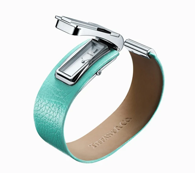 Tiffany T watch in silver