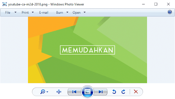 Pasang Windows Photo Viewer di Windows 10