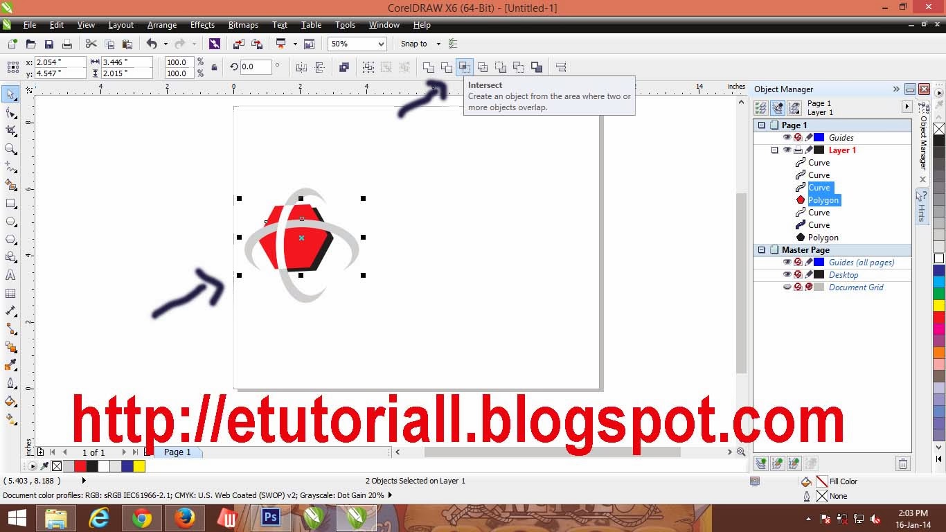 Tutorial Cara Membuat Logo Telkomsel