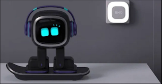 Emo Robot - showing how to turn the lights on