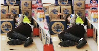 Terungkap, Inilah Bukti diri Polwan Cantik yang Dipuji Netizen sebab Tidur di Lantai Minimarket
