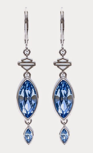 http://www.adventureharley.com/harley-davdison-womens-marquise-drop-earrings-light-sapphire-hde0386