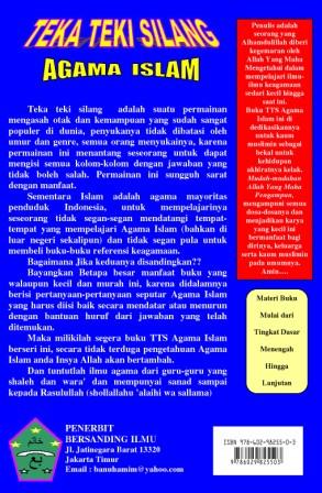 PENERBIT BERSANDING ILMU: Teka-Teki Silang Agama Islam