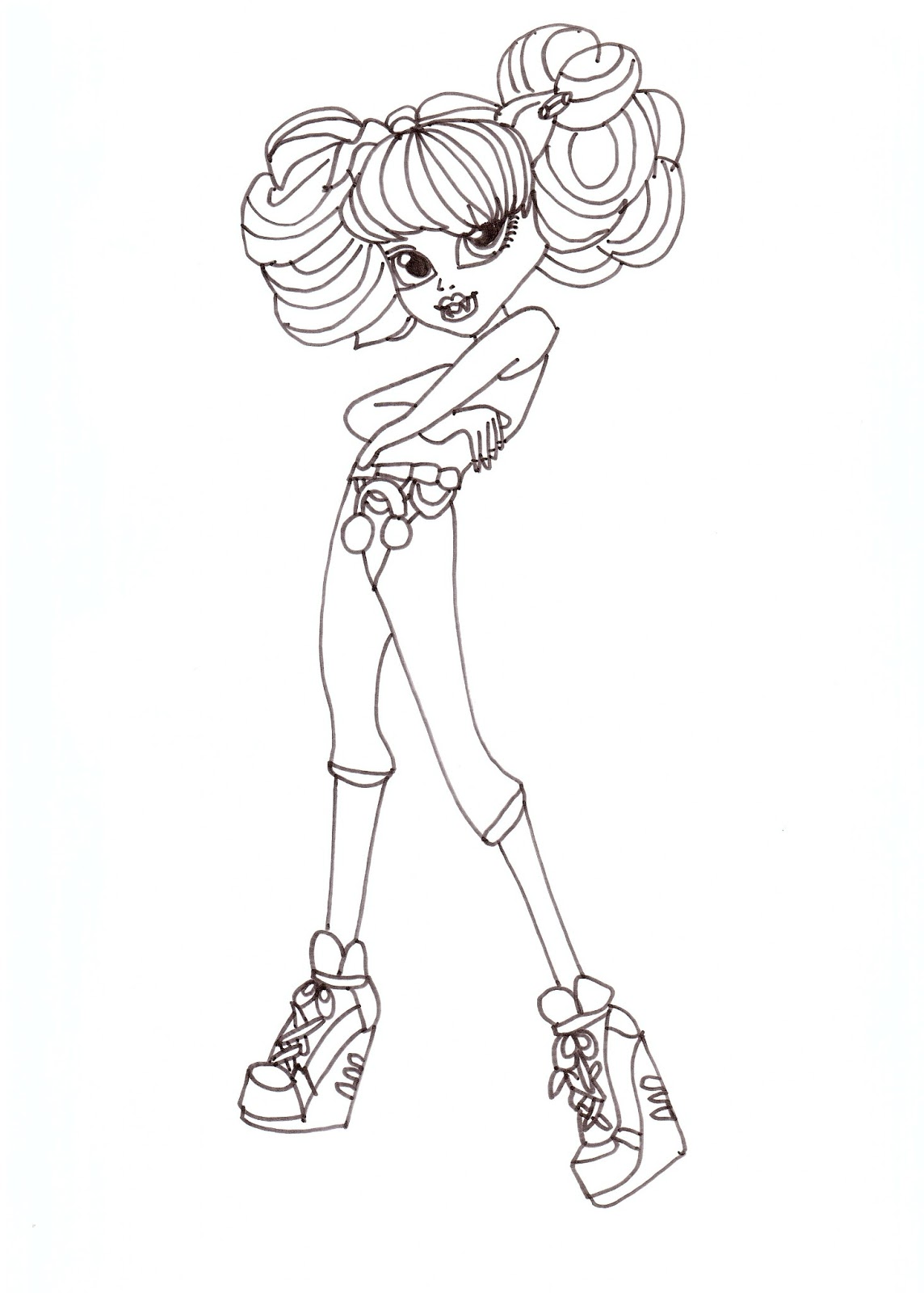 Ballet Coloring Page