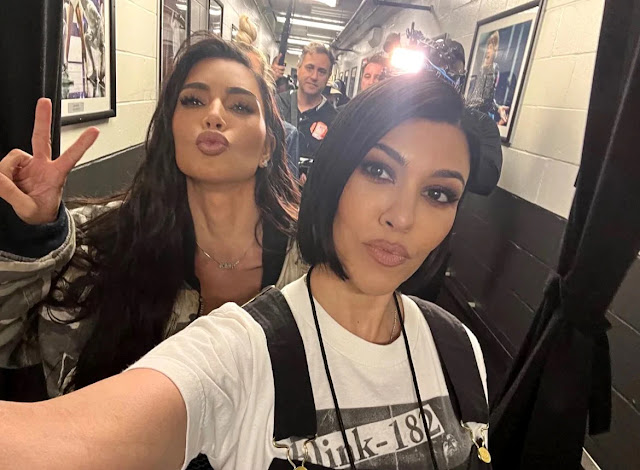 Is the feud over? Kim and Kourtney Kardashian step out together
