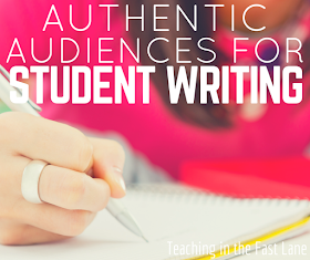 Do you struggle to find ways for students to share their writing with an authentic audience?