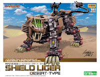 Kotobukiya HMM 1/72  RPZ-03DS SHIELD LIGER DESERT TYPE Color Guide & Paint Conversion Chart 