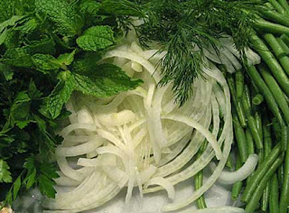 Herbs and Onions