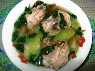 Chicken Tinola with malunggay