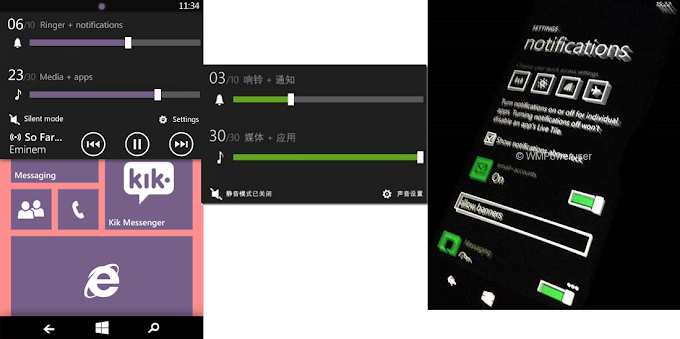 Se filtran mas capturas sobre las nuevas opciones de Windows Phone 8.1: controles de volumen independientes y Botones en pantalla de Inicio
