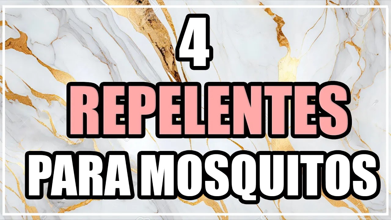 4 REPELENTES PARA MOSQUITOS NATURALES