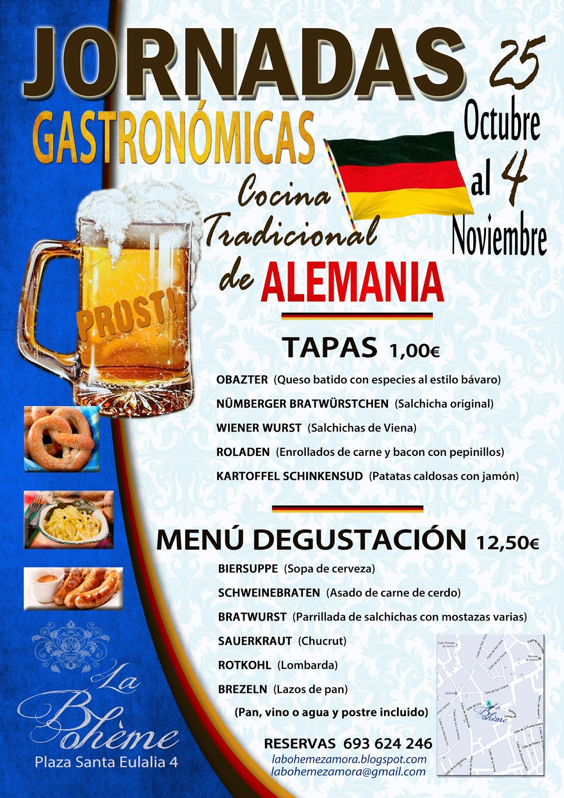 La Bohéme: Jornadas Gastronómicas de la comida ALEMANA