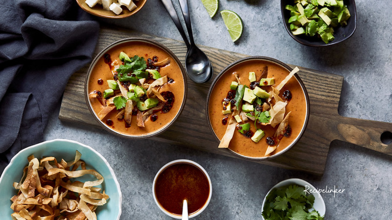 Vegan Tortilla Soup[https://www.recipelinker.com/2021/09/vegan-tortilla-soup.html]