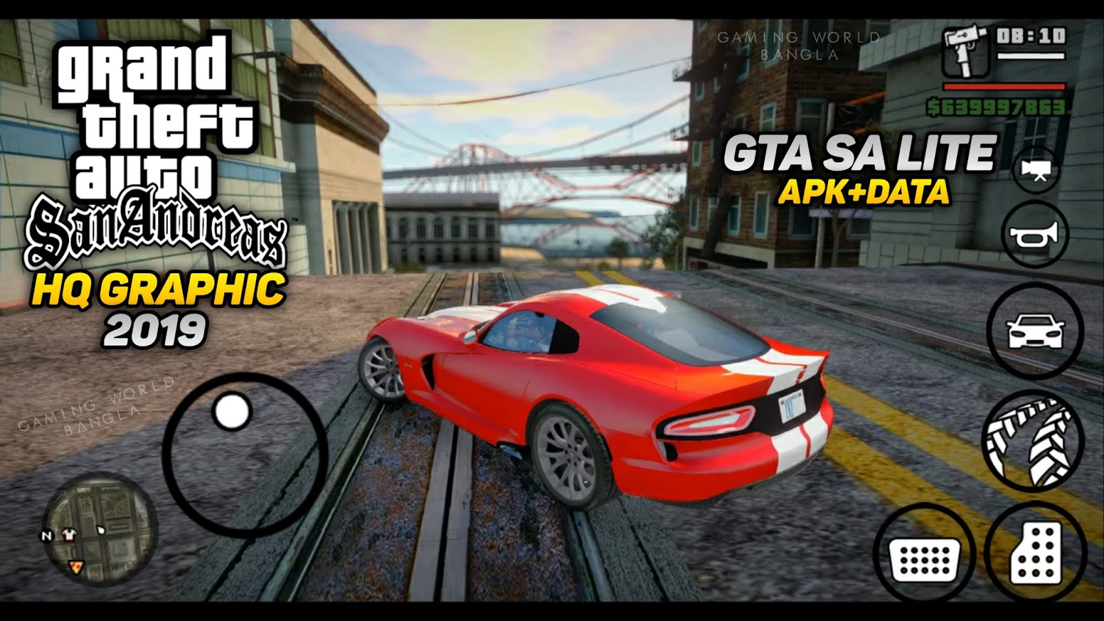 The Best Mod HD Graphics for GTA San Andreas Android! 2019 Full HQ Mod Apk+Data GTA SA LITE ...