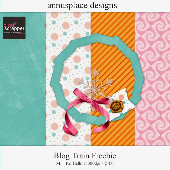 Blog Train freebie by Annu's Place Designs