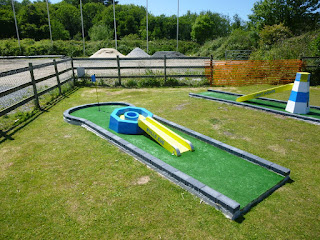 Crazy Golf course at Penwith Pitch & Putt in St Erth, Cornwall