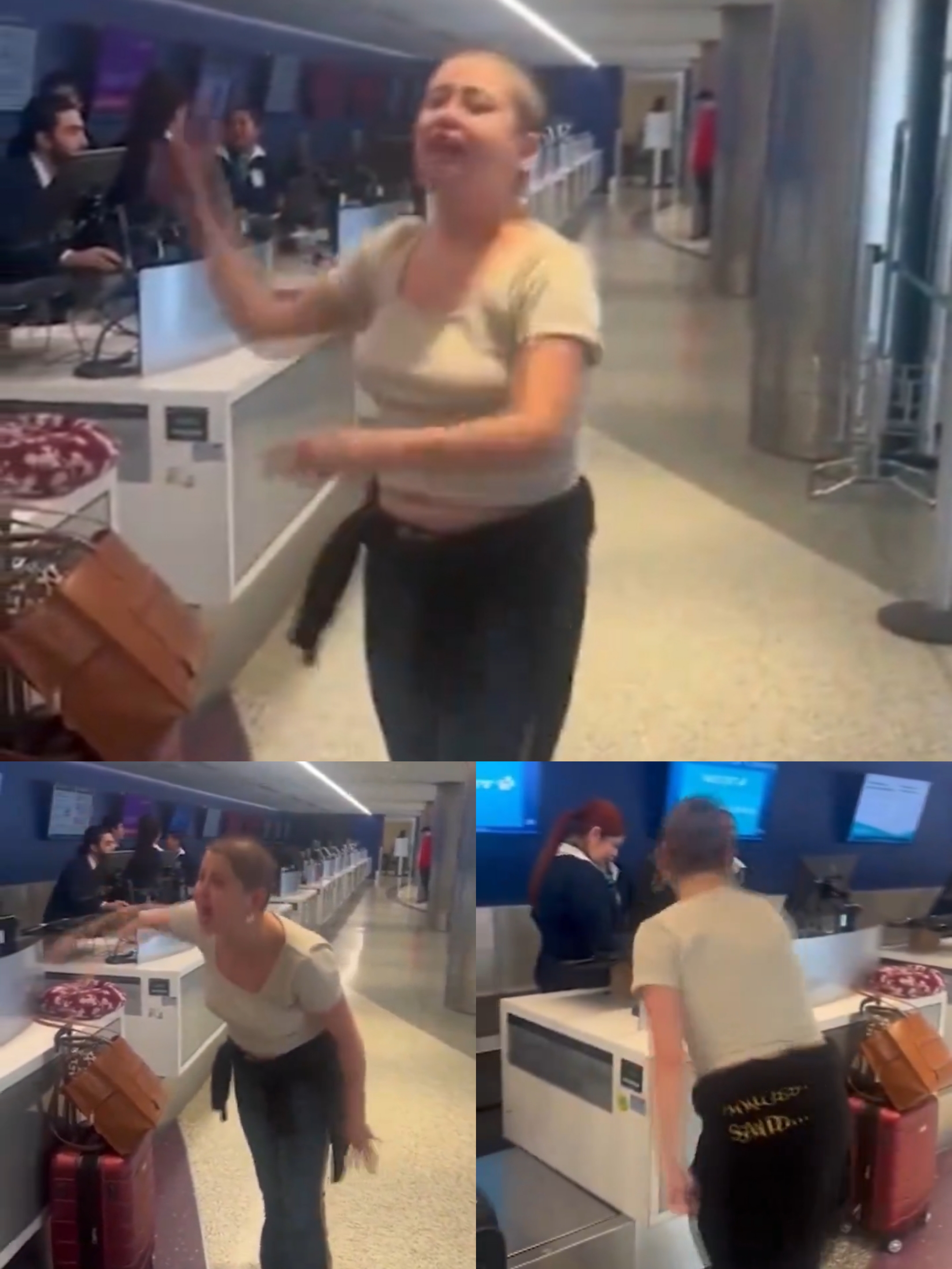 Woman's Profanity-Laced Meltdown at LAX Turns Embarrassing Fiasco