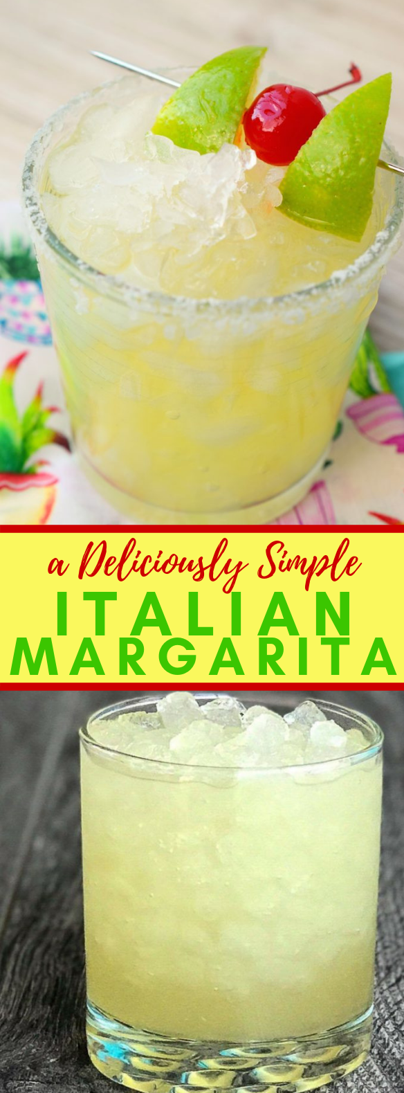 THE BEST ITALIAN MARGARITA YOU’VE EVER TASTED #drink #cocktail