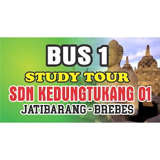 MEmbuat desain banner study tour