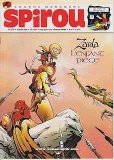 Zarla, hebdomadaire spirou