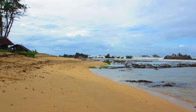 pasir putih pantai santolo garut