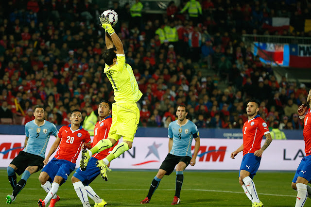 Chile y Uruguay en Copa América 2015, 24 de junio