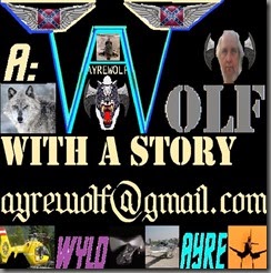 WOLF WITH A STORY HEAD