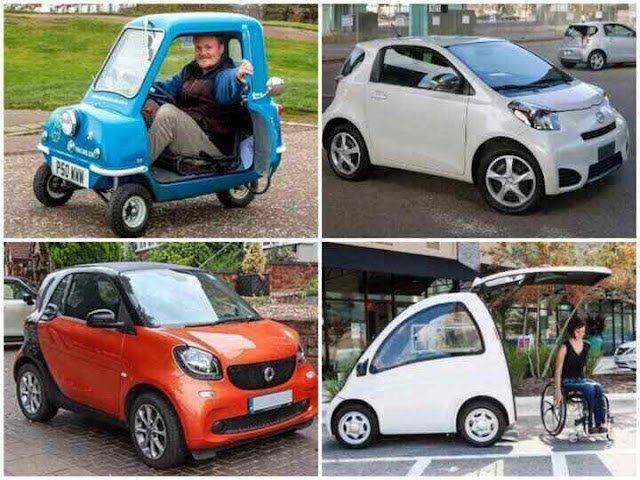 The top 15 smallest cars in the world 2024.