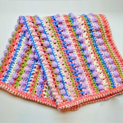 Sugar Love Baby Blanket – Free Crochet Pattern