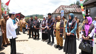 Tim Evaluasi Desa Binaan PTP2W-KSS Provsu Nyatakan Salut Atas Kekompakan Warga Desa Batang Parsuluman